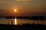 Sonnenuntergang auf Albarella