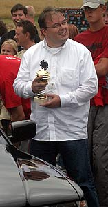 Martin Lemke bei der Pokalverleihung in Alsfeld