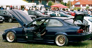 BMW 3er beim Alsfeld-Treffen