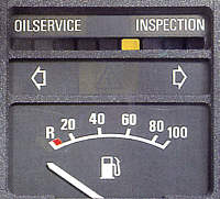 Service-Intervall-Anzeige