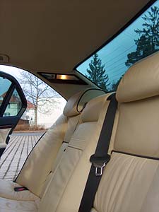 Innenraum des BMW 740i Individual von Klaus Rseners