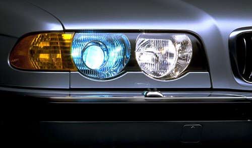 BMW 7er (E38), Scheinwerfer nach dem Facelift, Modell 1999