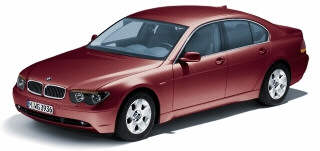 BMW 7er, E65, chiaretto rot metallic