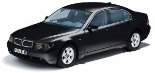 BMW 7er, E65, schwarz II uni