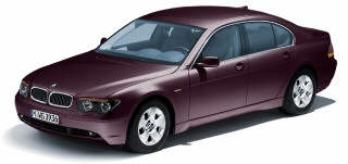 BMW 7er, E65, turmalin violett metallic