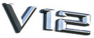 V12-Schild am BMW 760i/760iL (E65/E66)