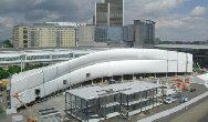 BMW Messehalle auf der IAA 2001 in Frankfurt