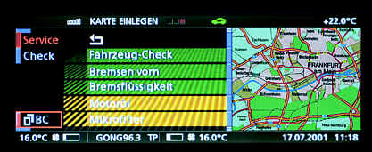 BMW 7er (E65/E66), iDrive Assist-Men�