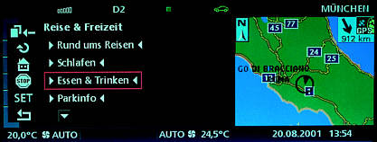 BMW 7er (E65/E66), iDrive Online-Men�