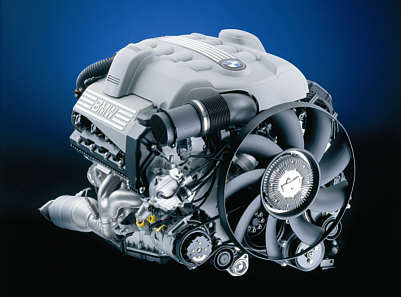 BMW 7er (E65), V8-Motor mit Valvetronic-Techik