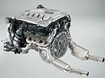 Aluminium Kurbelgehuse des V8-Dieselmotors (4,4 l - 220 kW/300 PS)