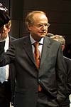 Dr. Burkhard Goeschel prsentierte auf der IAA 2001 in Frankfurt den 760Li
