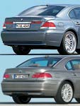 neues und altes E66-Modell (Fotomontage)