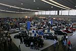 Blick in die Westfalenhalle 4 während der 100.000 PS-Show
