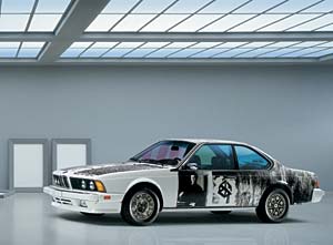 Robert Rauschenberg, Art Car, 1986 - BMW 635 CSi
