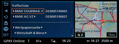 BMW Online informiert �ber die aktuellsten B�rsenkurse