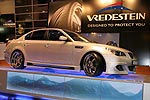 BMW M5 auf dem Stand von Vredestein, Essen Motor Show 2006
