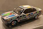 BMW 525i Art-Car Modell auf der Techno Classica 2006