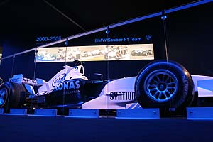 BMW Sauber F1 Bolide auf der Techno Classica 2006