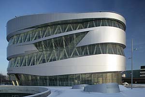 Neues Mercedes-Benz Museum / Au�enansicht 