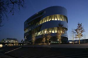 Neues Mercedes-Benz Museum / Au�enansicht 