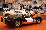 Rennsport-Porsche im Kreis auf der Techno Classica 2006