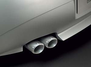 BMW Z4 Coup� 3.0si Auspuffrohre
