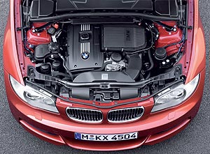 Motorraum BMW 1er Coup�