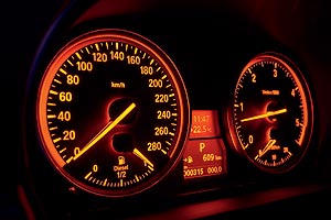 BMW 3er, Facelift, Instrumente