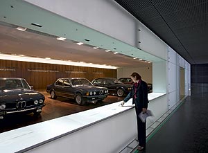 Ausstellungsraum �BMW 7er� im BMW Museum M�nchen