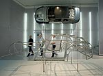 Ausstellungsraum „Leichtbau” im BMW Museum München