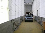 Einbringung des BMW CSi in das BMW Museum Mnchen