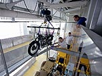 Einbringung der BMW R51 in das BMW Museum München