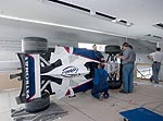Einbringung des BMW Sauber F1.06 in das BMW Museum München