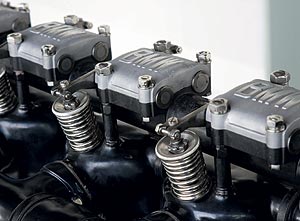Der Flugmotor IV im BMW Museum