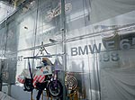 Einbringung der Exponate in das Haus des Motorrads in das BMW Museum Mnchen