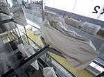 Haus des Motorrads mit verhüllten Exponaten im BMW Museum