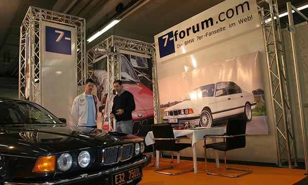 7-forum.com Messestand auf der Techno Classica 2008 in Essen