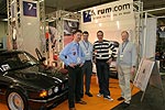 Das Messe-Team: Alexander („Highliner”), Andre („Herby7”), Mick („Mick”), Peter („TurboPeter”)
