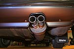 Endrohre am BMW 745iA Executive