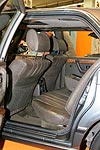 BMW 745iA, Rücksitzbank