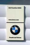 BMW Schild auf der IAA 2003