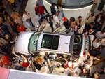BMW Messehalle auf der IAA 2003 in Frankfurt