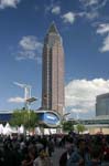 Messegel�nde Frankfurt w�hrend der IAA 2003