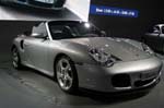Weltpremiere des Porsche 911 Turbo Cabriolets auf der IAA 2003