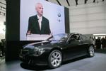 BMW Chef Joachem Millberg auf der IAA 2003 in Frankfurt