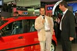 Michael Schumacher auf der IAA 2003 in Frankfurt
