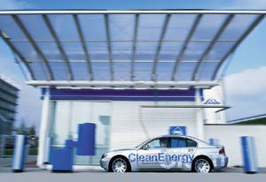 die erste �ffentliche Wasserstofftankstelle in M�nchen