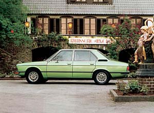 1972: BMW 5er Reihe, gebaut im neuen Werk Dingolfing