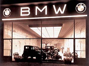 BMW Verkaufsraum in Berlin, 1929